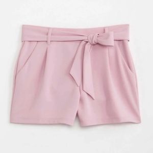 Loft Tie Shorts, Lilac, Size Small, Never Worn